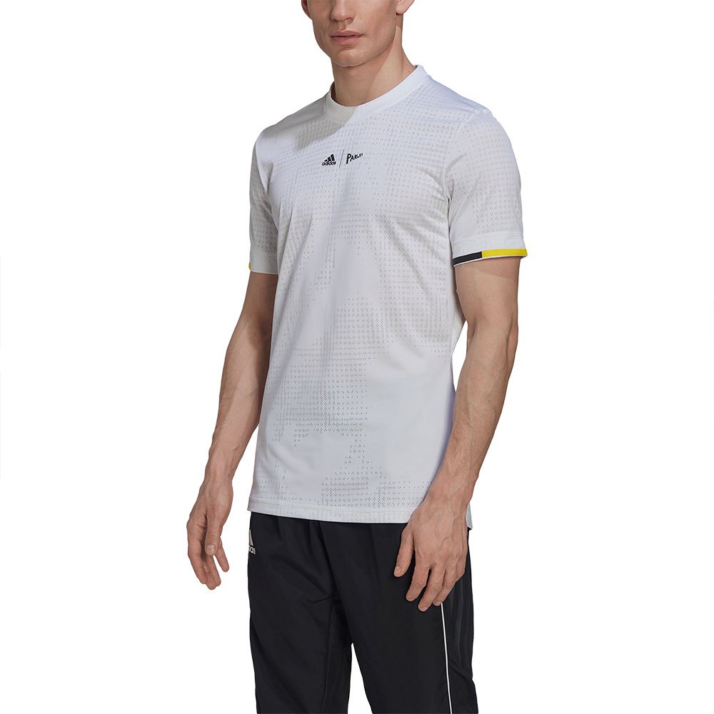 Adidas London Short Sleeve T-shirt Blanc 2XL