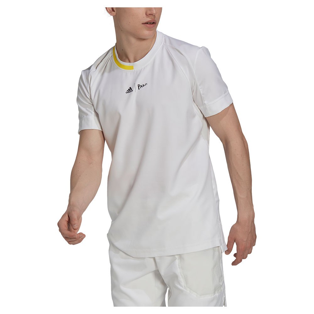 Adidas London Stretch Woven Short Sleeve T-shirt Blanc S Homme