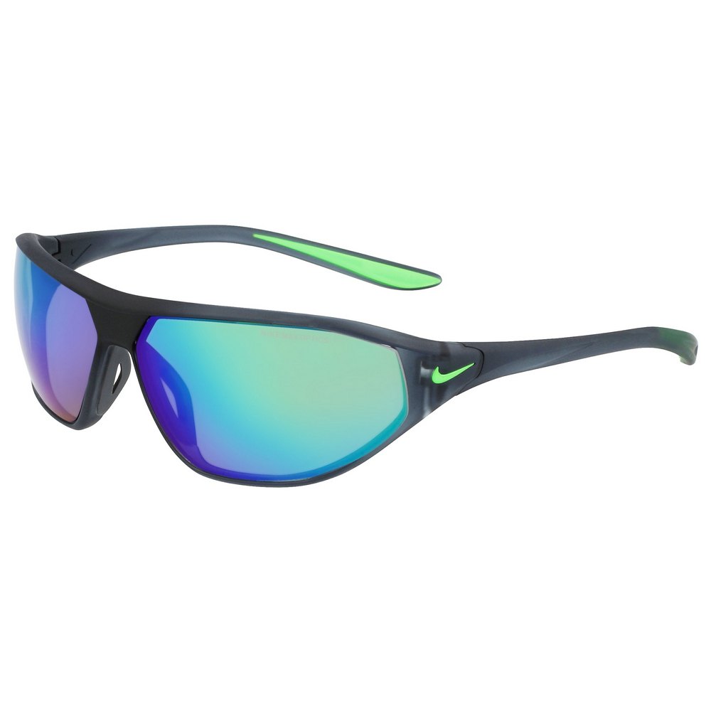 Nike Vision Aero Swift M Dq 0993 Sunglasses Noir Green Mirror/CAT2