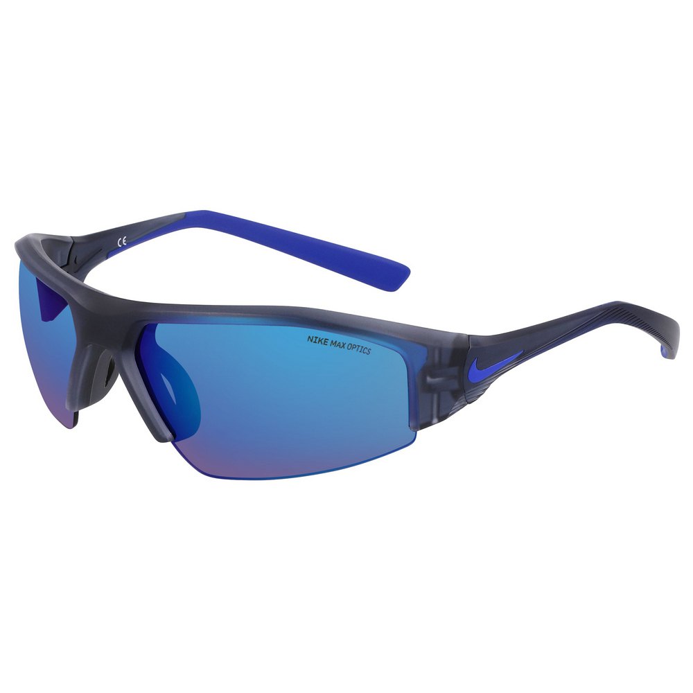 Nike Vision Skylon Ace 22 M Dv 2151 Sunglasses Bleu Blue Mirror/CAT3