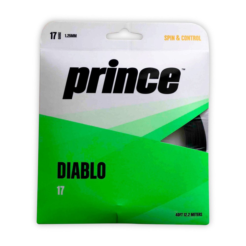 Prince Diablo 12.2 M Tennis Single String Vert 1.25 mm