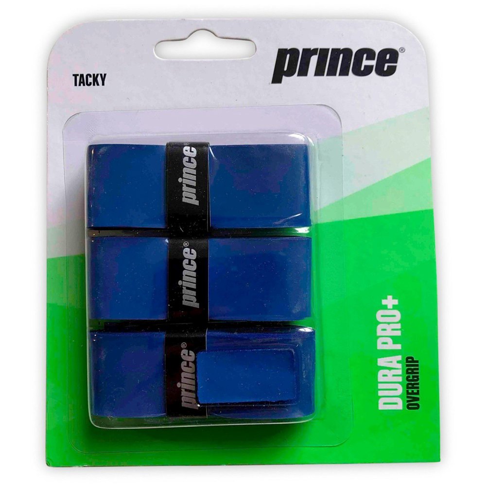 Prince Dura Pro Tennis/padel Overgrip 3 Units Bleu