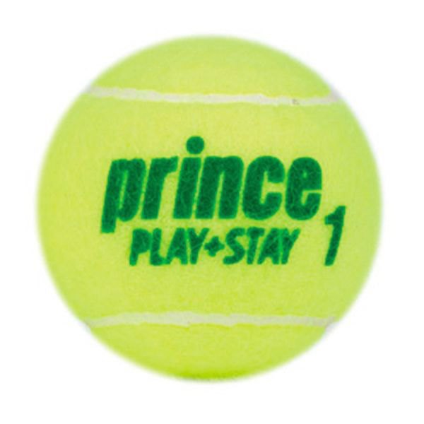 Prince Play&stay Stage 1 Padel Balls Box Vert 24 x 3 Balls