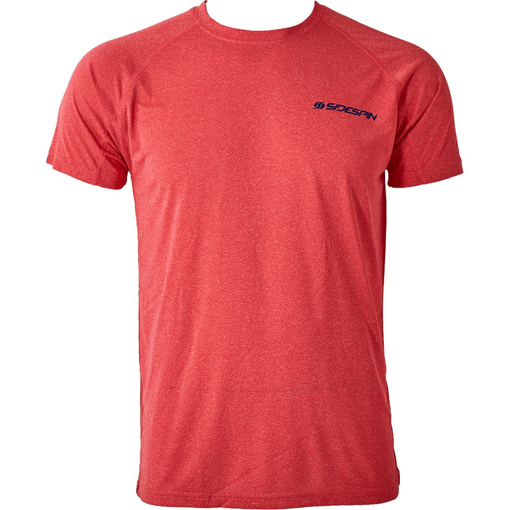 Sidespin Confort Short Sleeve T-shirt Rouge M Homme