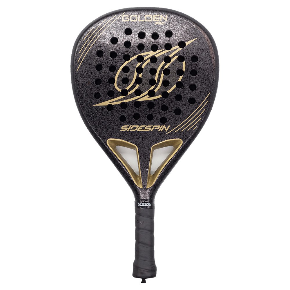 Sidespin Ss Golden Pro 12k Padel Racket Noir