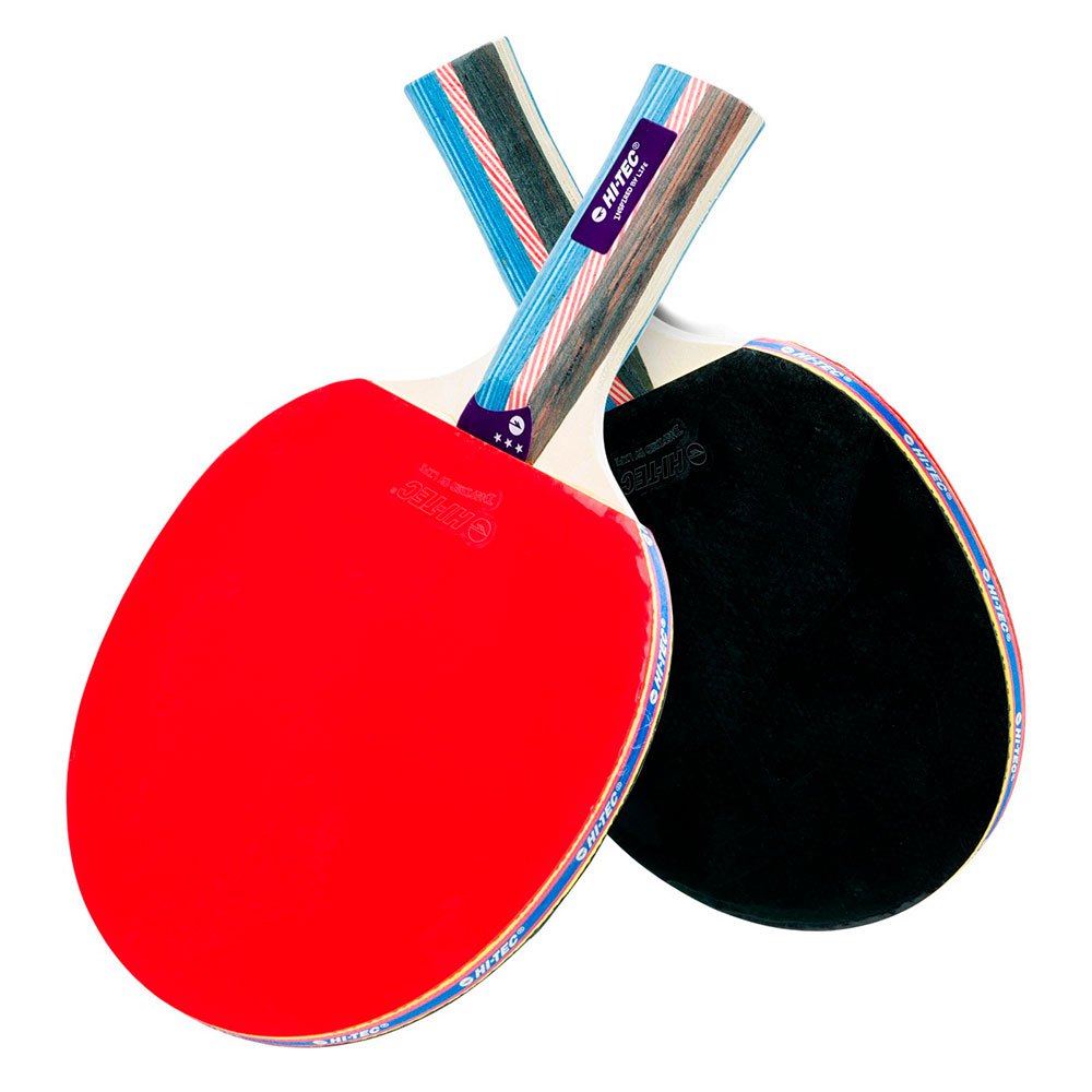 Hi-tec Double Set Table Tennis Racket Rouge
