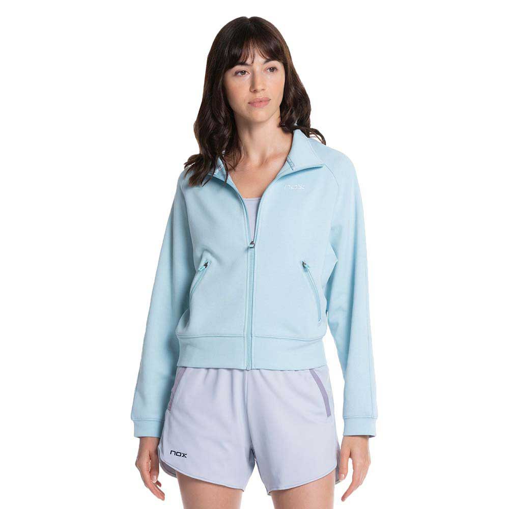 Nox Pro Full Zip Sweatshirt Bleu XL Femme
