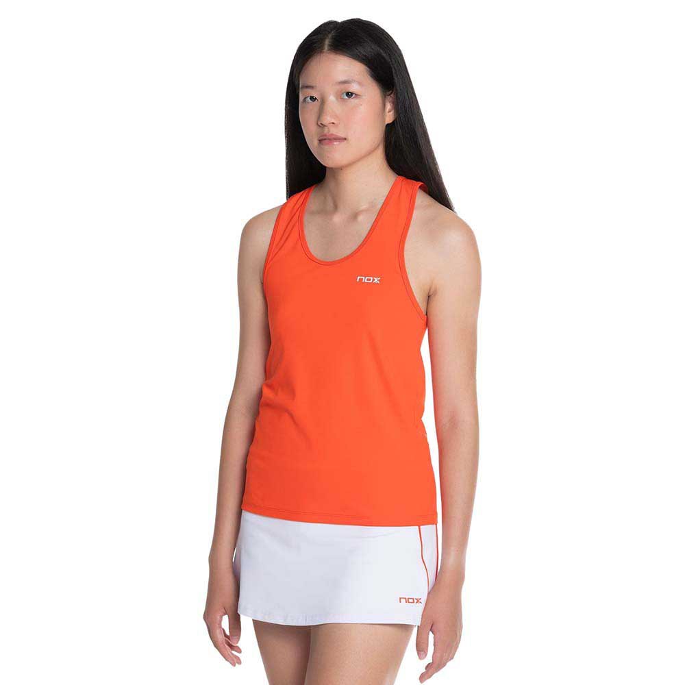 Nox Team Fit Sleeveless T-shirt Orange XS Femme