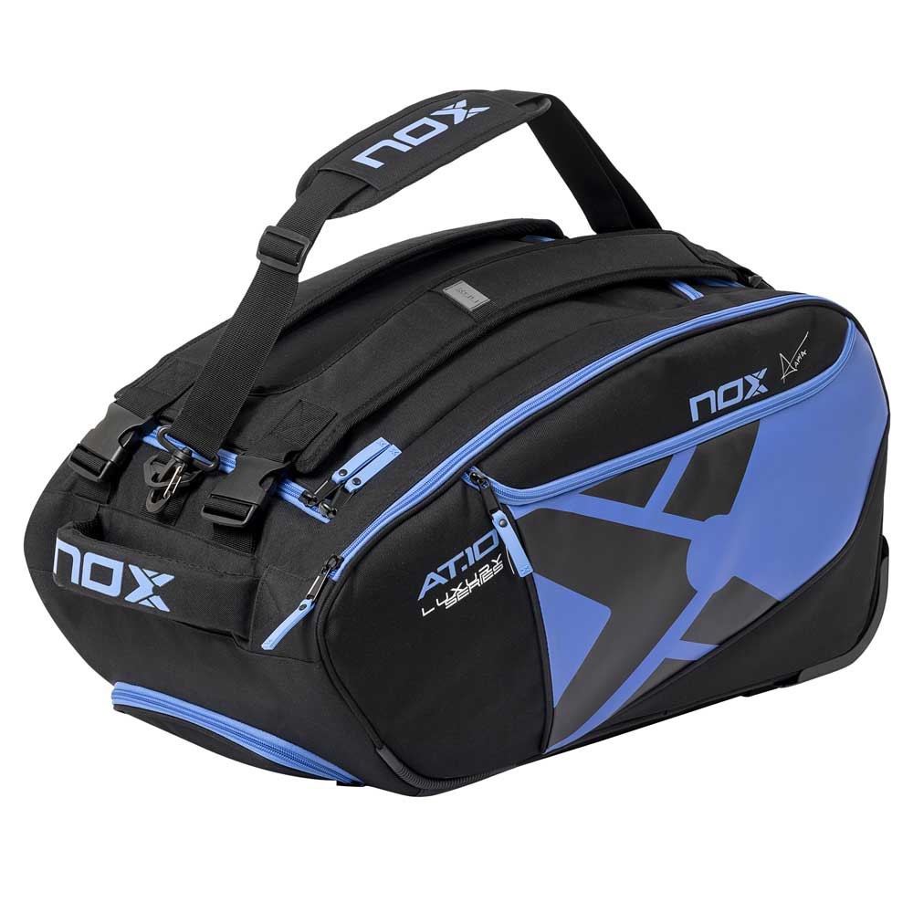 Nox At10 Competition Trolley Padel Racket Bag Bleu