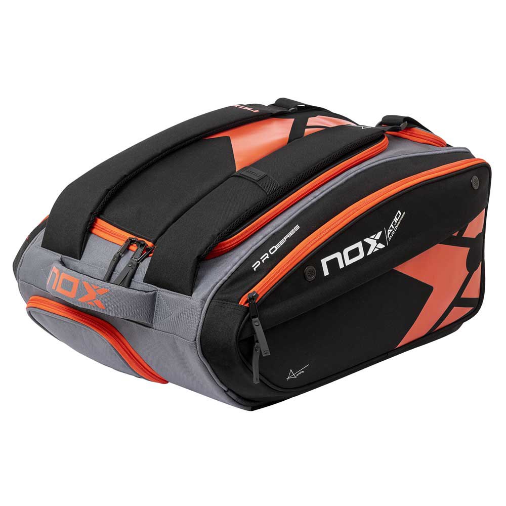 Nox At10 Competition Xl Compact Padel Racket Bag Orange