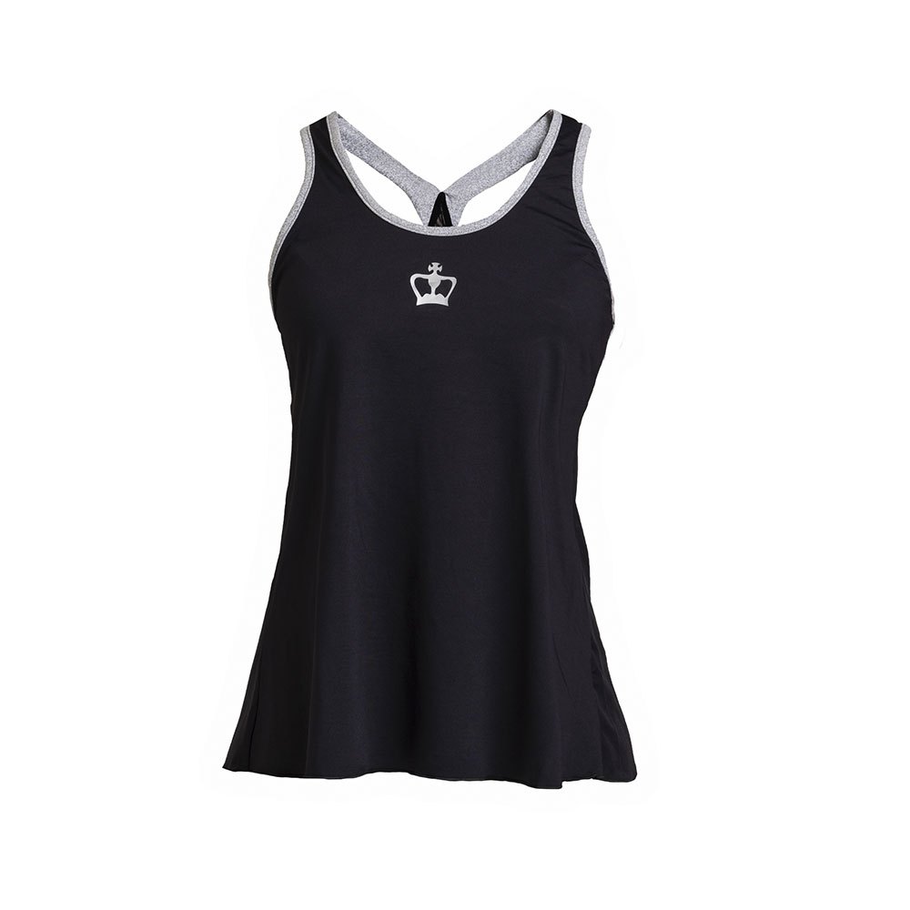 Black Crown Corfu Short Sleeve T-shirt Noir S Femme