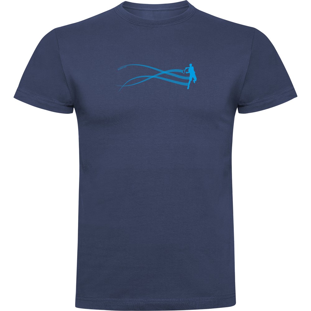 Kruskis Stella Tennis Short Sleeve T-shirt Bleu S Homme