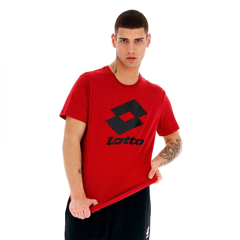 Lotto Smart Ii Js Short Sleeve T-shirt Rouge 3XL Homme