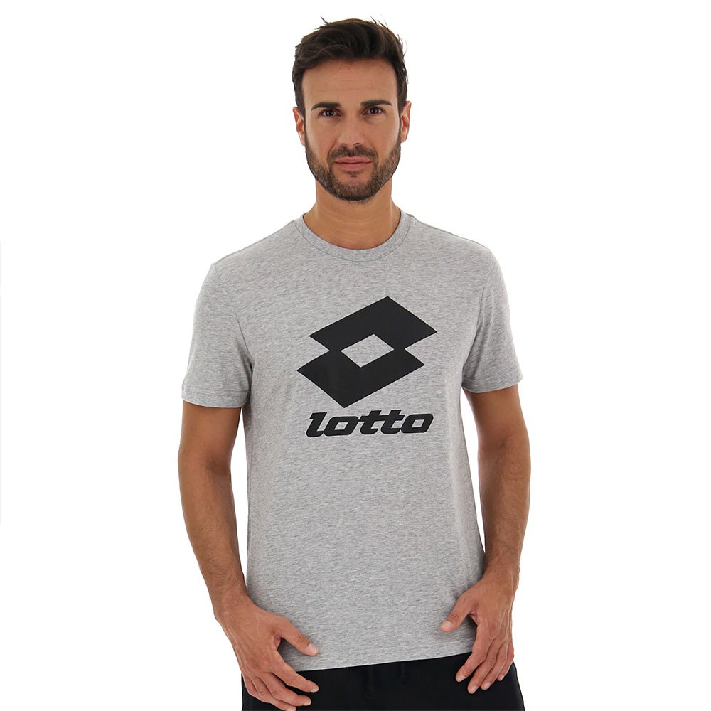 Lotto Smart Ii Mel Js Short Sleeve T-shirt Gris M Homme