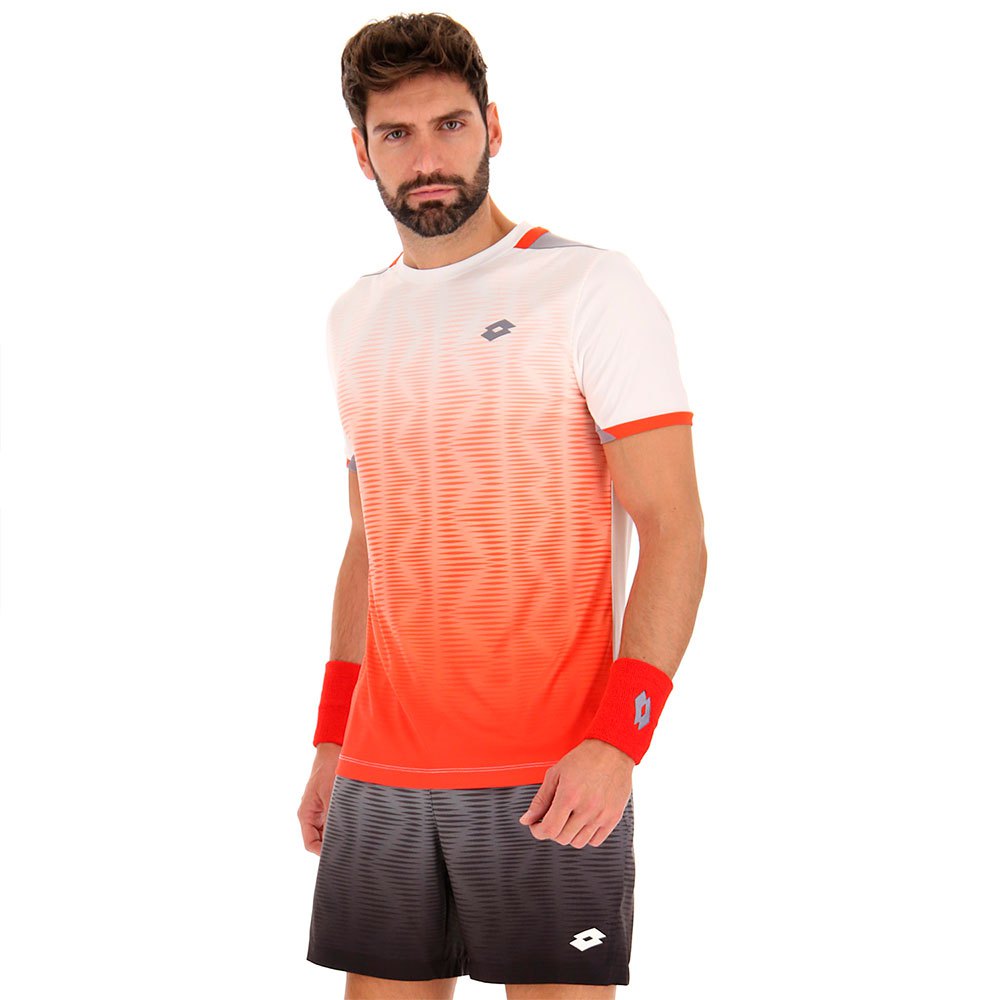 Lotto Top Iv 2 Short Sleeves T-shirt Orange XL Homme
