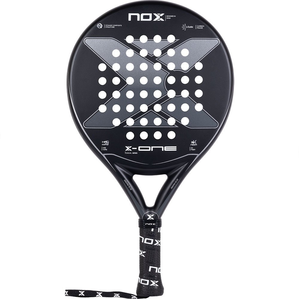 Nox X-one Casual Series Padel Racket Argenté 350-365 gr