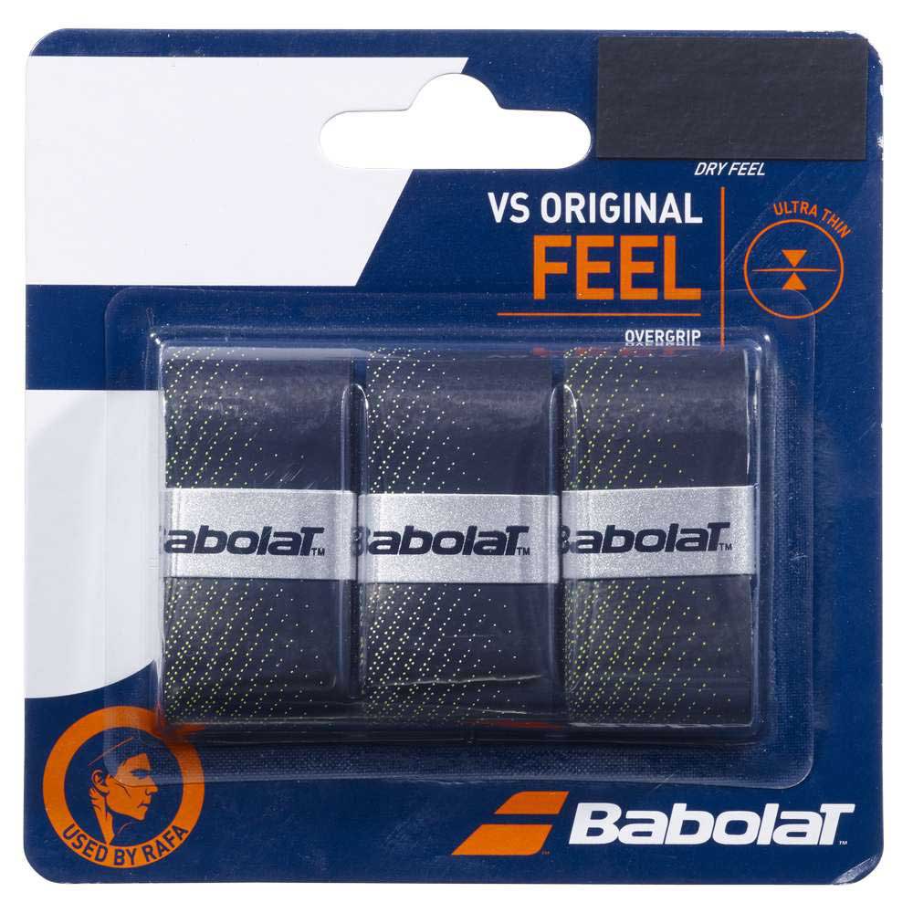 Babolat Vs Original Tennis Grip 3 Units Noir