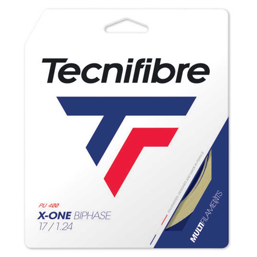 Tecnifibre X-one Biphase Tennis Single String Clair 1.30 mm