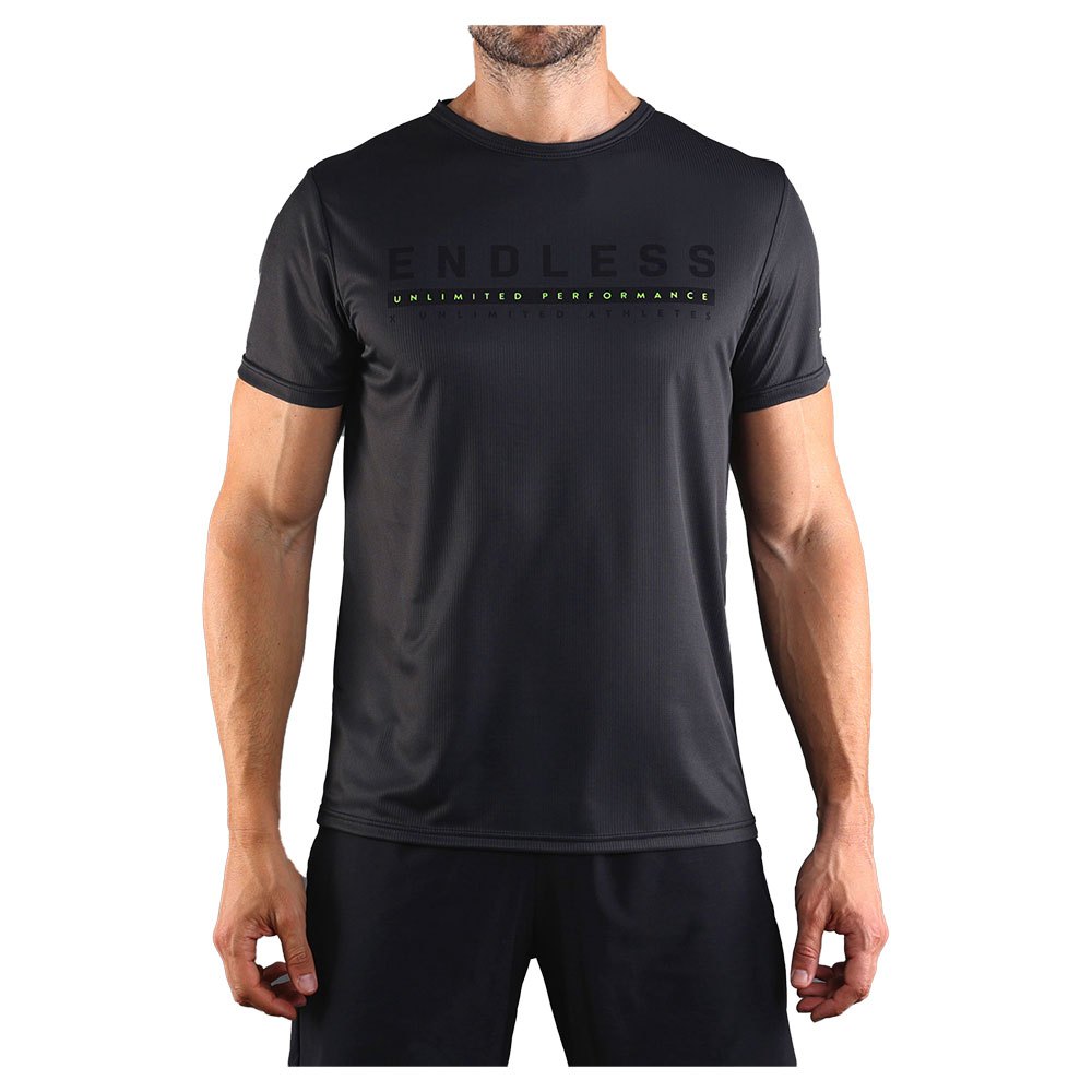 Endless Ace Unlimited Short Sleeve T-shirt Noir XL Homme