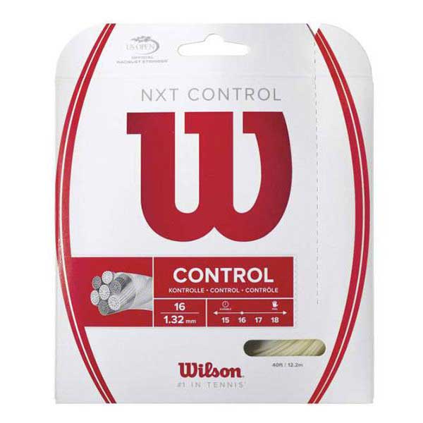 Wilson Nxt Control 12.2 M Tennis Single String Beige 1.32 mm