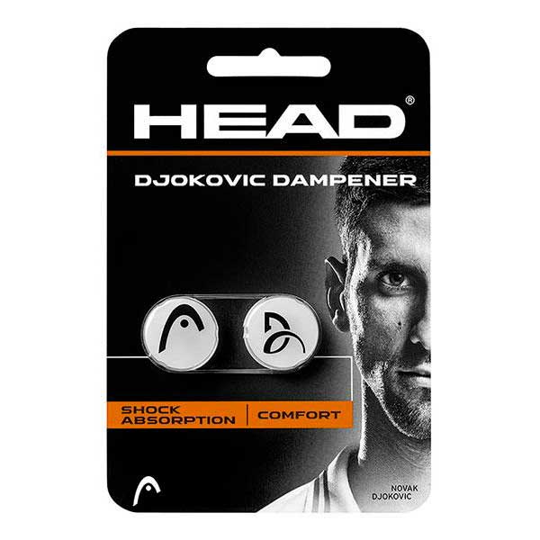 Head Racket Djokovic Tennis Dampeners 2 Units Blanc