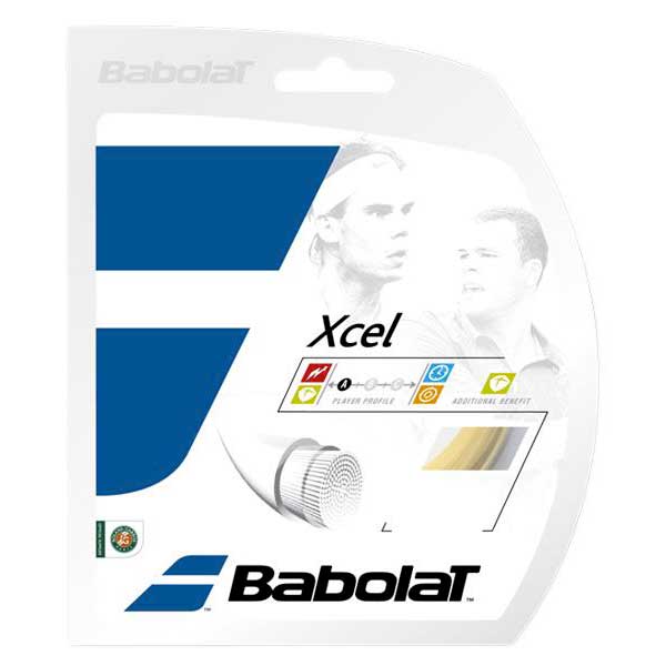 Babolat Xcel 12 M Tennis Single String Bleu 1.30 mm