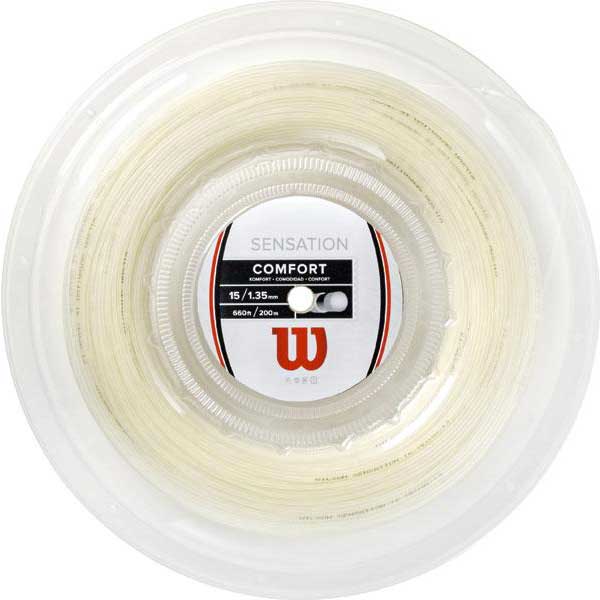Wilson Sensation 200 M Tennis Reel String Blanc 1.25 mm