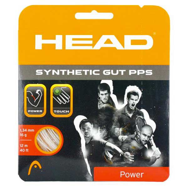Head Racket Synthetic Gut Pps 12 M Tennis Single String Blanc 1.35 mm