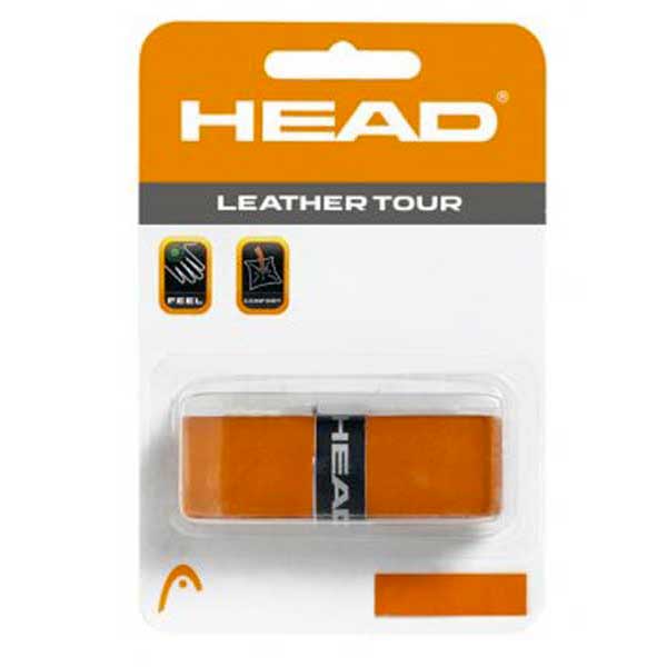 Head Racket Leather Tour Tennis Grip Orange