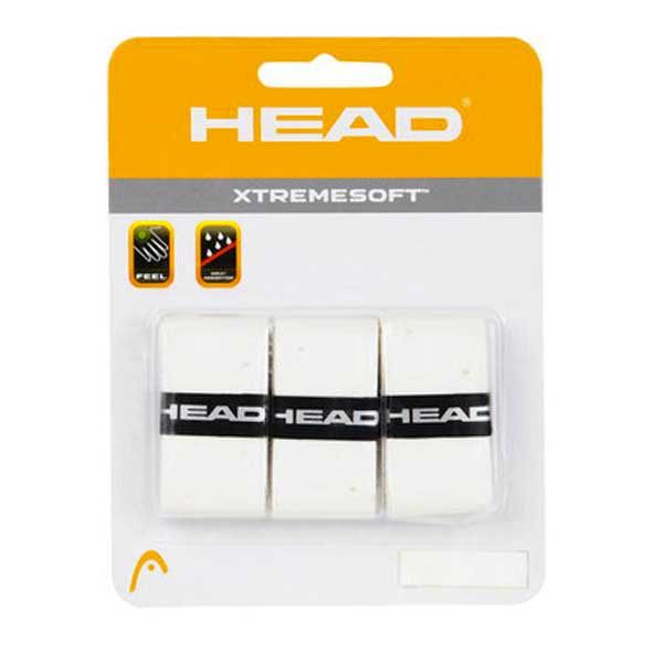 Head Racket Surgrip Tennis/padel/squash Xtreme Soft 3 Unités One Size White