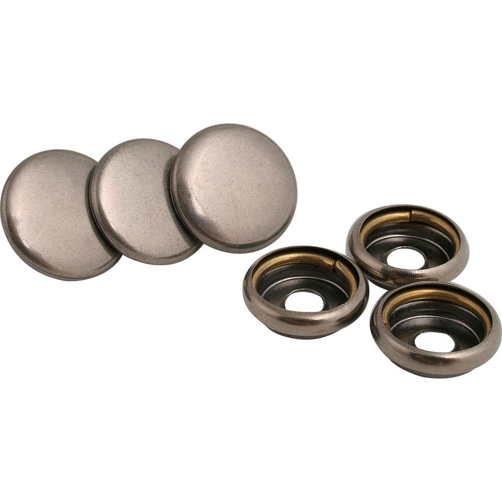 Accessoires et pièces de rechange Metallic Upper Button 15 Mm 3 Units