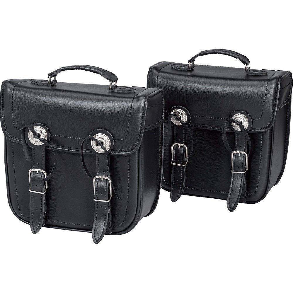 Malette Leather Pannier Bags Pair 07 2x11l