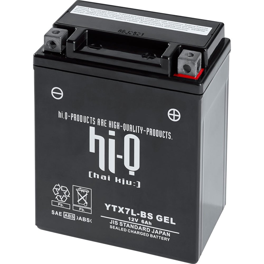 Batteries et chargeurs Agm Gel Sealed Ytx7l-bs 12v 6ah