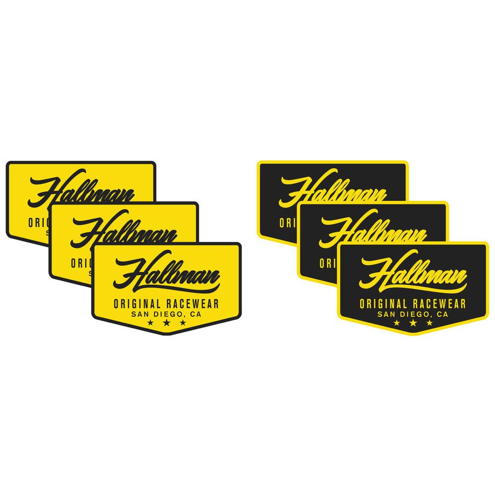 Auto-collants Hallman 6 Pack