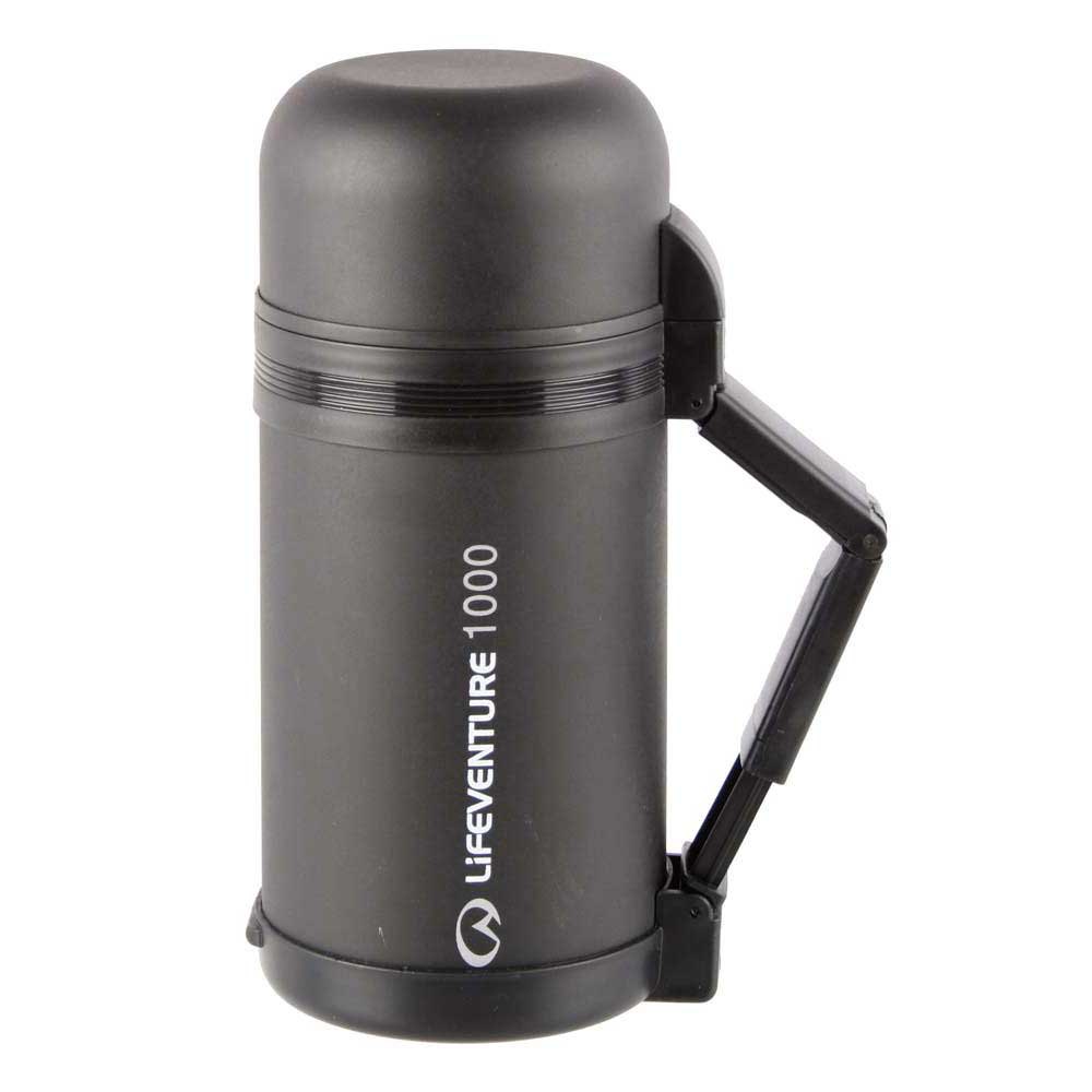 Lifeventure Tiv Widemouth Vacuum Flask 1l One Size Dark Grey