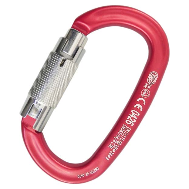 Kong Ovalone Twist Lock One Size Red