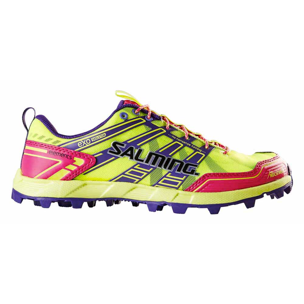 Salming Elements EU 37 1/3 Safety Yellow / Pink Glo