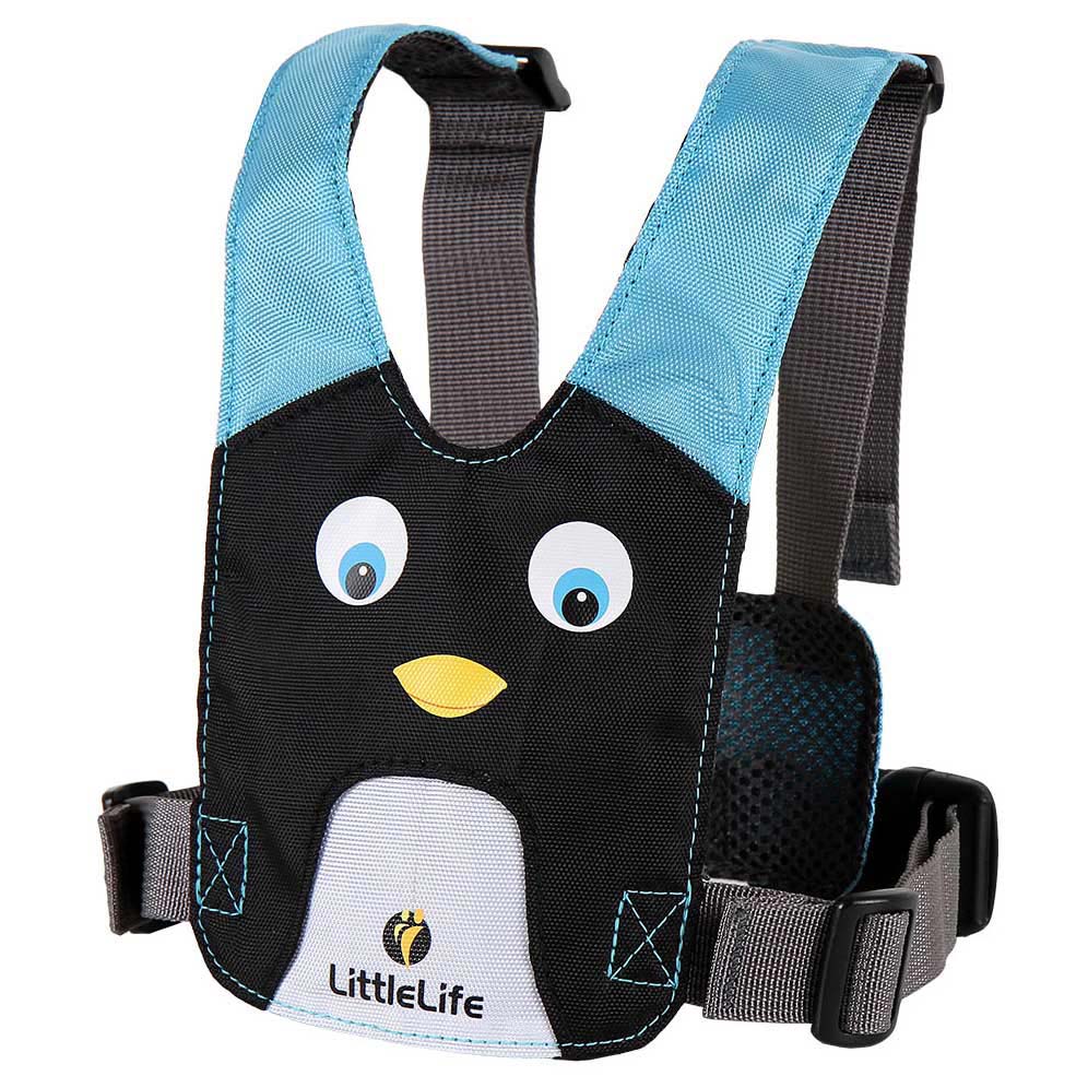 Littlelife Penguin Animal Safety Harness 12 Months-3 Years Black / Blue
