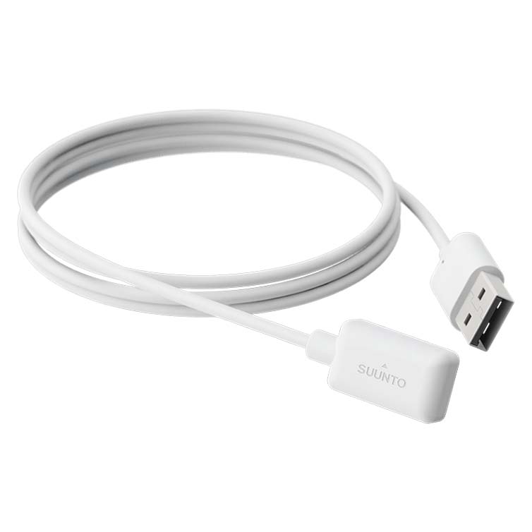Suunto Magnetic Usb Cable One Size White
