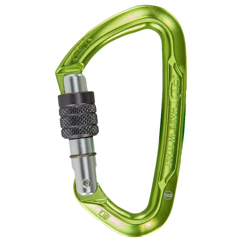 Climbing Technology Lime Sg Anodized One Size Green