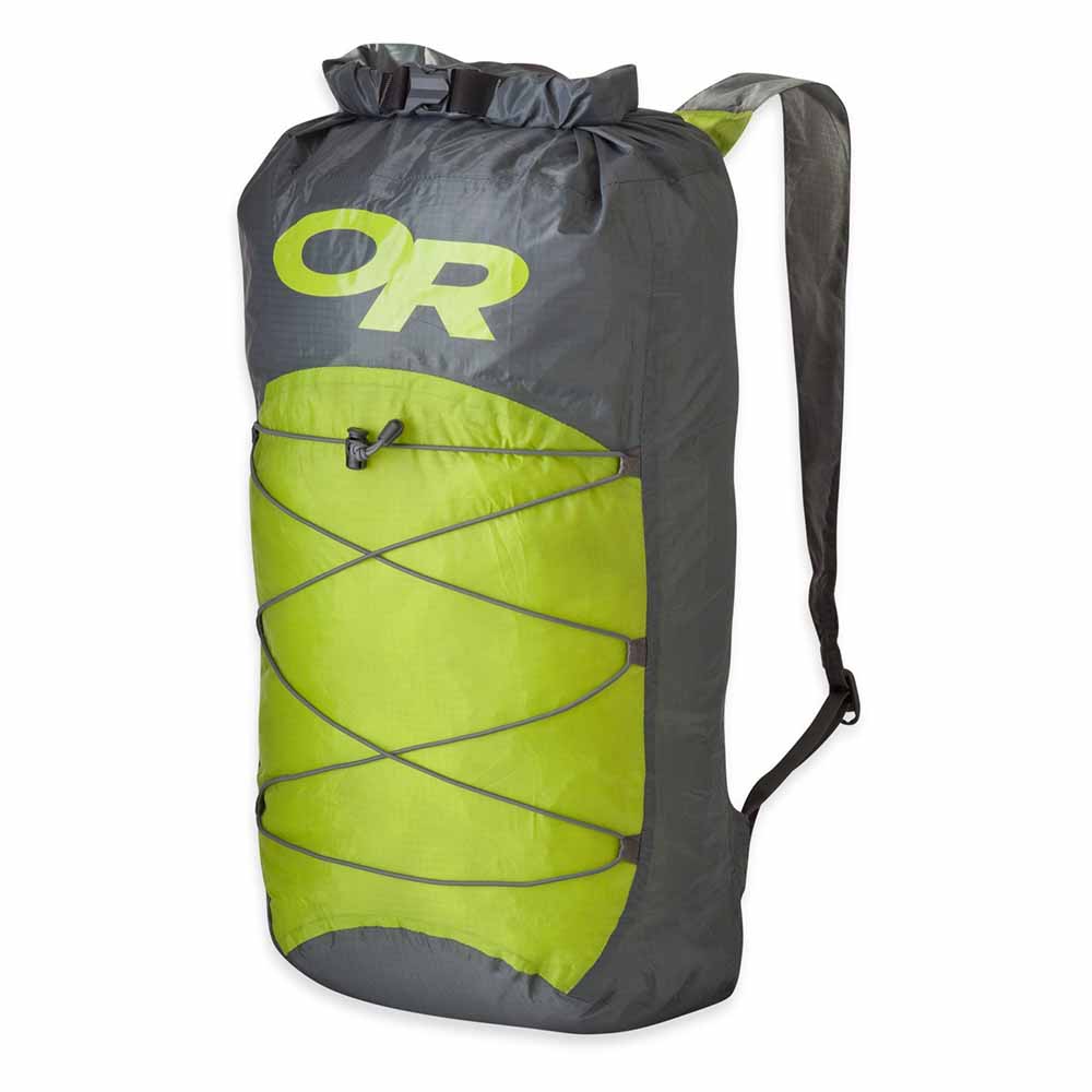 Outdoor Research Dry Isolation Pack 18l One Size Pewter/Lemongrass