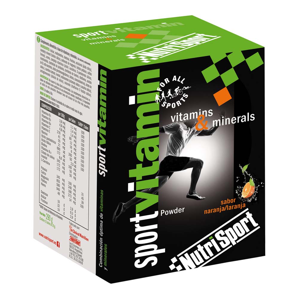Nutrisport Sport Vitamin 10 Units Orange One Size