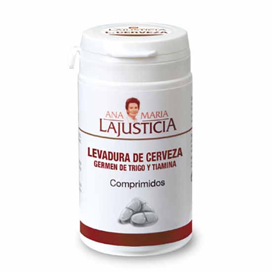 Ana Maria Lajusticia Beer Yeast And Wheat Germ 80 Units Without Flavour One Size