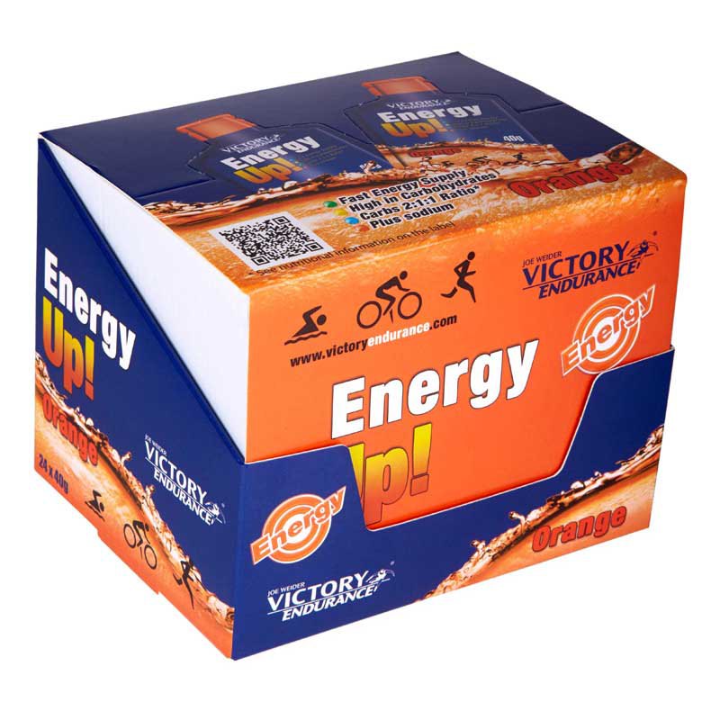 Victory Endurance Energy Up 40gr 24 Units Orange One Size Orange