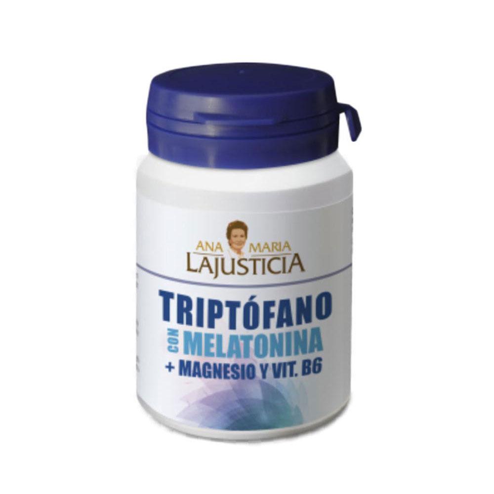 Ana Maria Lajusticia Tryptophan With Melatonin+magnesium And B6 Vitamin 60 Units Without Flavour One