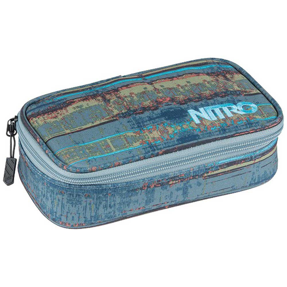 Nitro Pencil Case Xl One Size Frequency Blue