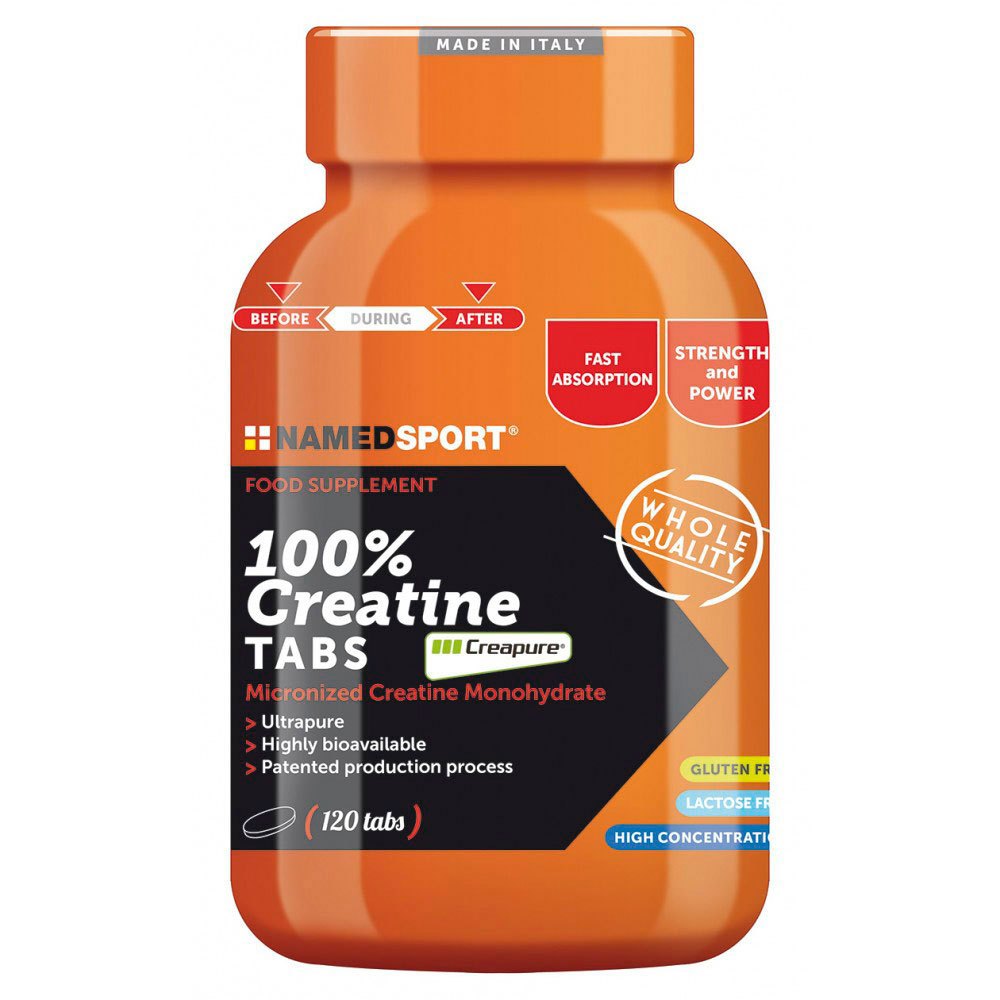 Named Sport 100% Creatine 120 Units Without Flavour One Size