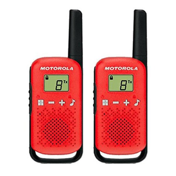 Motorola Tlkr-t42 2 Pack One Size Red
