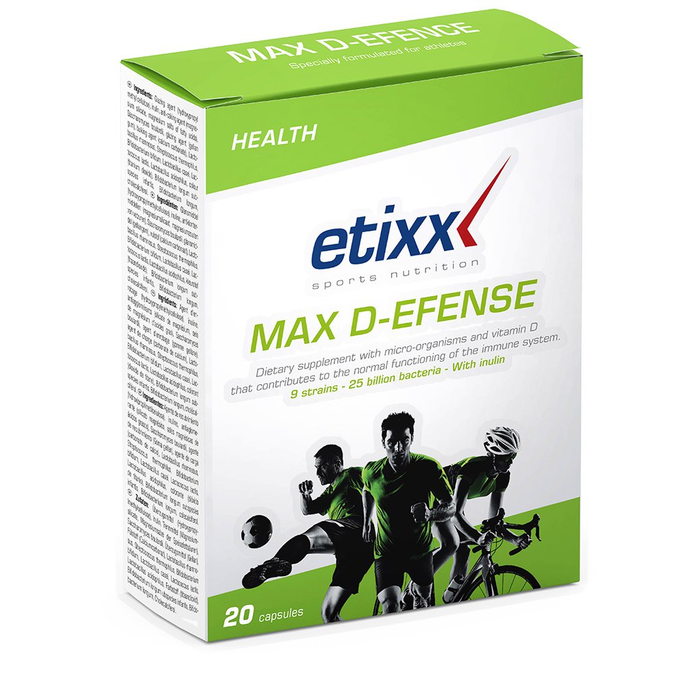 Etixx D-efense 20 Units Without Flavour One Size