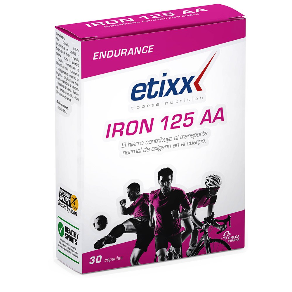 Etixx Iron 125 Aa 30 Units Without Flavour One Size
